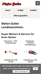 Mobile Screenshot of gartentechnik-gailer.at